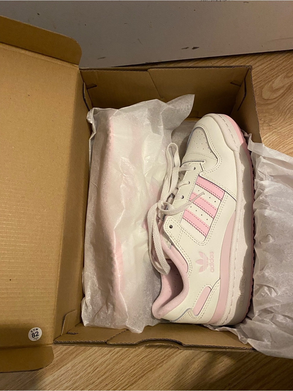 adidas forum low pink and white
